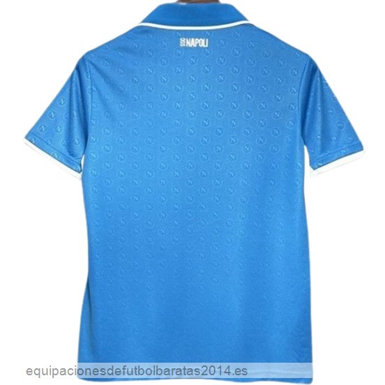 Nuevo 1ª Tailandia Camiseta Napoli 24/25 Azul Baratas